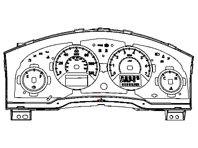 Dodge Grand Caravan Instrument Cluster - 68376131AB