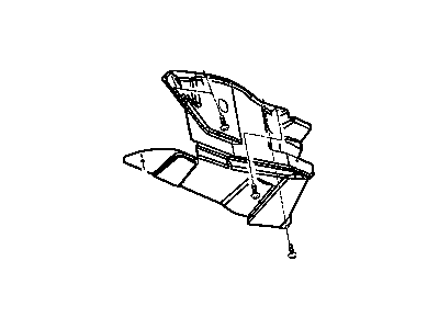 Mopar 4724804AC Shield-Accessory Drive