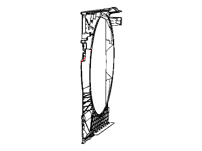 Mopar 55056943AE SHROUD-Fan