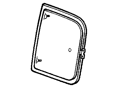 Mopar 55255886 WEATHERSTRIP-Quarter Window