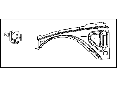 Mopar 68037593AA Beam-Upper Load Path