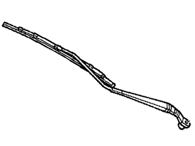 Chrysler LHS Windshield Wiper - 5011204AB