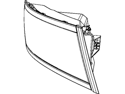 Mopar 55077744AD Lamp-Headlamp Park And Turn