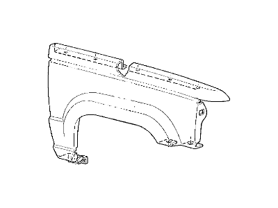 Mopar 55031835 Fender