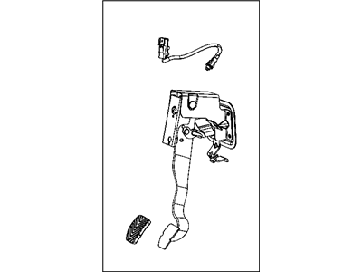 Mopar 5273419AK Pedal-Clutch