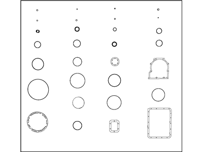 Mopar 68040450AA Gasket Pk-Transmission