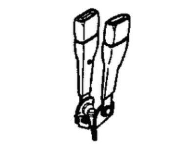 1991 Jeep Grand Wagoneer Seat Belt - KL85LD5