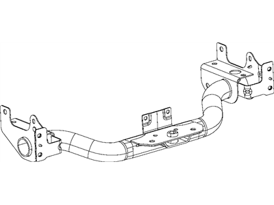 Mopar 55398273AC Receiver-Trailer Tow