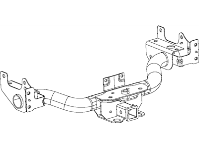 Mopar 55398274AC Rec Kit-Trailer Tow