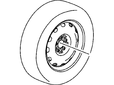 2010 Jeep Patriot Spare Wheel - 5105473AA