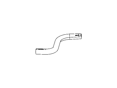 Mopar 55116864AE Hose-Radiator Inlet