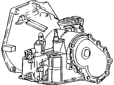 Mopar 4883101AB Transaxle Package With Torque Converter