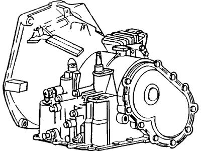 Mopar R4762876AA Trans-With Torque Converter