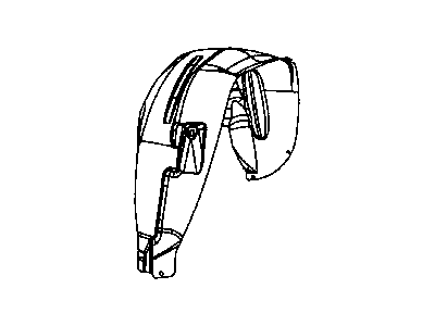 Mopar 5182558AC Shield-Splash