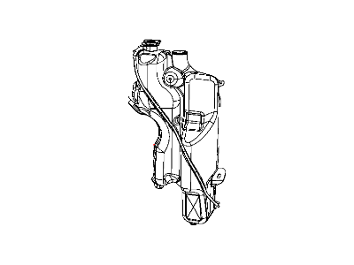 2009 Dodge Ram 2500 Coolant Reservoir - 55056502AE