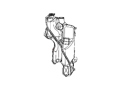 Mopar 55056502AE Reservoir-Washer And COOLANT