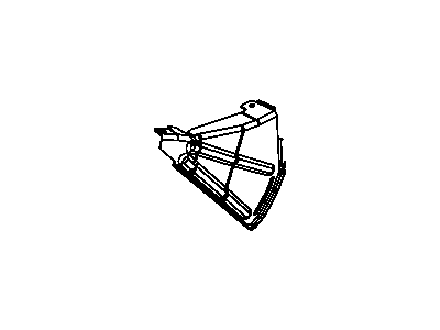 Mopar 68018989AA Bracket-Energy Absorbing