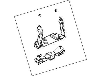 Dodge Ram 5500 Transmission Mount - 52122337AB