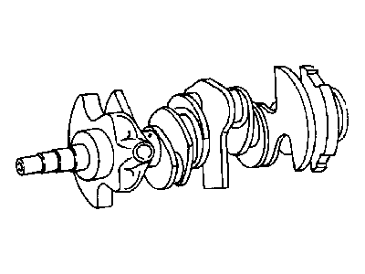 Chrysler LHS Crankshaft - 4792177