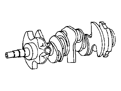 1998 Chrysler Concorde Crankshaft - 4792177