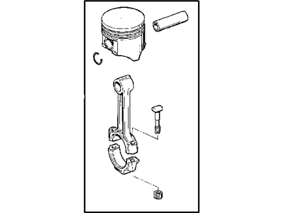 1999 Chrysler Concorde Piston - R5010335AB