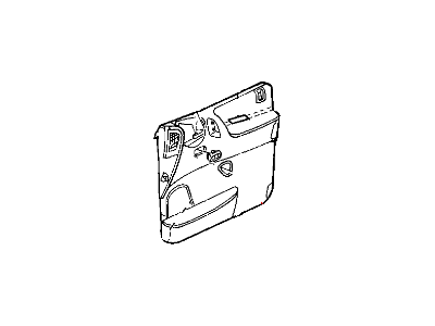 1997 Dodge Caravan Armrest - GH74SC3