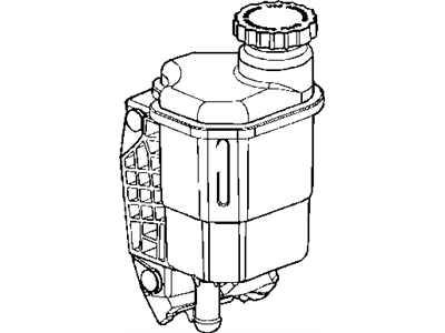 Mopar 5154369AA Cap-Power Steering Reservoir