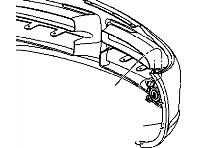 Mopar 5029137AA Plate-Fender Attach