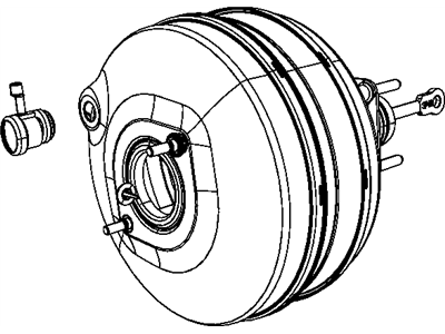 Mopar 68049856AA Booster-Power Brake