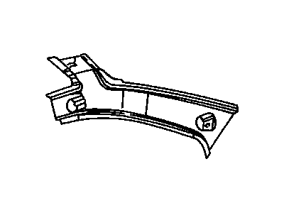 Mopar 4783980AD Quarter Panel-Quarter Inner