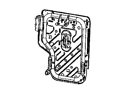 Mopar 1BG061J3AA Seat Back-Rear