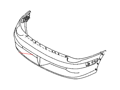 Mopar 4741654 Front Bumper Cover