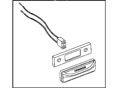 Mopar 55054958 Lamp Pkg-Fender Marker