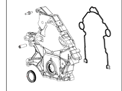 Mopar 53022195AI Cover-Timing Case