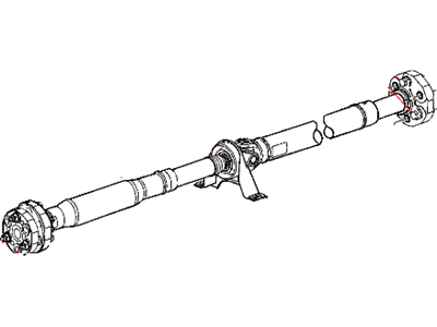 Chrysler 300 Drive Shaft - 4593860AA