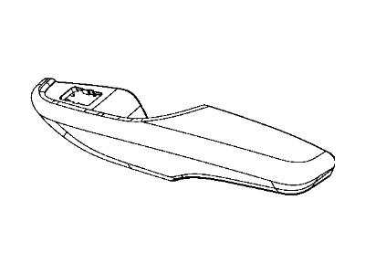 Mopar 1TW75DX9AA Rear Door Trim Armrest