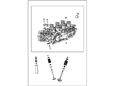 Chrysler Town & Country Cylinder Head - 68141352AB