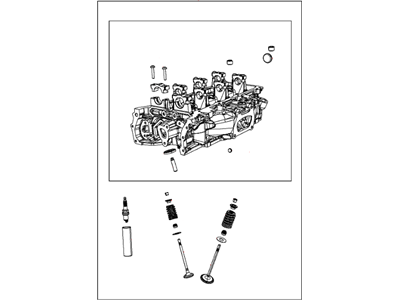 Dodge Grand Caravan Cylinder Head - 68141352AB