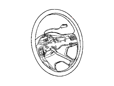 2011 Jeep Wrangler Steering Wheel - 5MV941X9AA