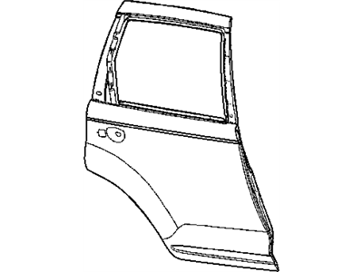 Chrysler PT Cruiser Door Seal - 4724782AE