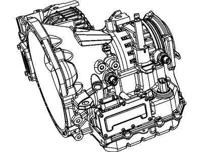 Mopar 68100355AB TRANSAXLE-With Torque Converter