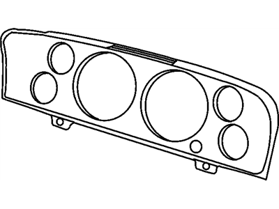 Mopar 5142356AA Lens-Cluster