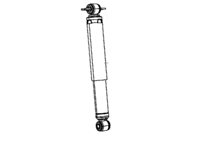 2019 Jeep Wrangler Shock Absorber - 68382857AA