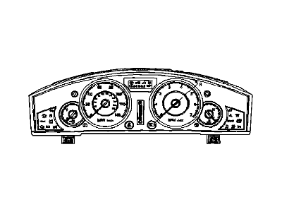 Mopar 5172061AD Cluster-Instrument Panel