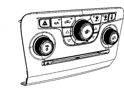 Mopar A/C Switch - 1VH35AAAAB