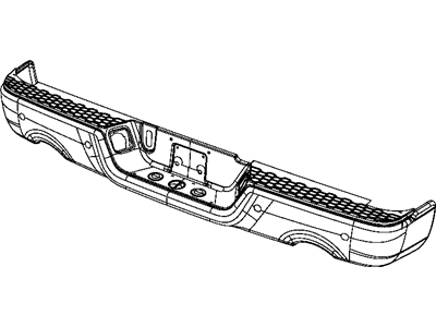 Mopar 55277451AA Bumper-Rear