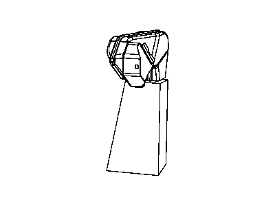 Mopar 55111061AB Duct-Floor Distribution