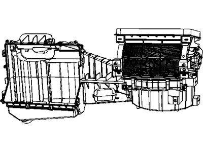 Mopar 68004207AA Housing-Blower Motor