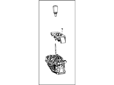 2008 Jeep Liberty Automatic Transmission Shifter - 52125436AA