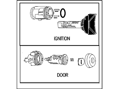 Dodge Grand Caravan Door Lock - 4778124